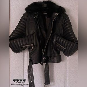 The Arrivals - Rainier Leather Moto Jacket